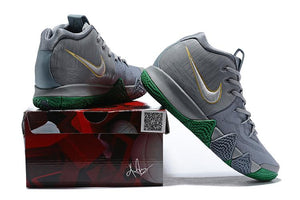 Nike Kyrie 4 B'City Guardians' Grey Men Basketball Shoes Sale Size US 7,8,8.5,9.5,10,11,12