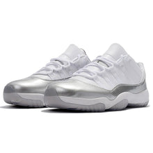 Load image into Gallery viewer, Nike Air Jordan 11 Retro Low White Metallic Silver Basketball Men Size US 7 - 13