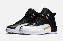 Load image into Gallery viewer, Nike Air Jordan 12 Retro &#39;Wings&#39; Black White Gold Shoes Basketball Men Sale Size US 7 - 13