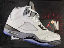Load image into Gallery viewer, Nike Air Jordan 5 Retro White Cement Men Shoes Sale Size US 7, 8, 8.5, 9, 10, 11, 12, 13