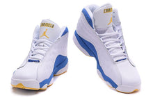 Load image into Gallery viewer, Nike Air Jordan Men 13 Retro White/Blue/Yellow Basketball Men Size US 7 - 13