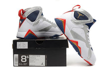 Load image into Gallery viewer, Nike Air Jordan 7 Retro White Navy Red Shoes Basketball Men Size US 7 - 13