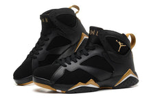 Load image into Gallery viewer, Nike Air Jordan 7 Black Gold Shoes Basketball Men Size US 7 - 13