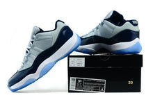 Load image into Gallery viewer, Nike Air Jordan 11 Retro Low Georgetown Grey Navi White  Men Shoes Sale Size US 7, 8, 8.5, 9, 10, 11, 12, 13