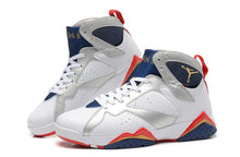 Load image into Gallery viewer, Nike Air Jordan 7 Retro White Navy Red Shoes Basketball Men Size US 7 - 13