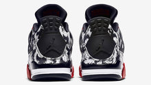 Load image into Gallery viewer, Nike Air Jordan 4 Tatoos Black White Red Basketball Men Size US 7 - 13