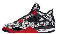 Load image into Gallery viewer, Nike Air Jordan 4 Tatoos Black White Red Basketball Men Size US 7 - 13