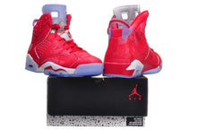 Load image into Gallery viewer, Nike Air Jordan 6 Retro Slam Dunk Red Shoes Sale Size US 7, 8, 8.5, 9, 10, 11, 12, 13