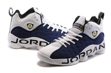 Load image into Gallery viewer, Nike Air Jordan Jumpman Team II White/Navy/Black Shoes Basketball Men Size US 7 - 13