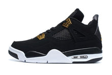 Load image into Gallery viewer, Nike Air Jordan 4 Retro Black White Gold Basketball Men Size US 7 - 13