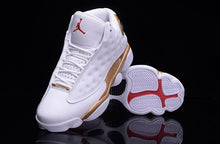 Load image into Gallery viewer, Nike Air Jordan Men 13 Retro White/Gold Basketball Men Size US 7 - 13