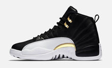 Load image into Gallery viewer, Nike Air Jordan 12 Retro &#39;Wings&#39; Black White Gold Shoes Basketball Men Sale Size US 7 - 13