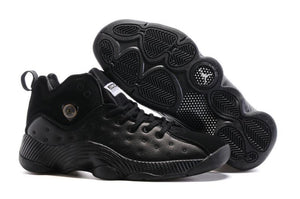 Nike Air Jordan Jumpman Team II All Black Shoes Basketball Men Size US 7 - 13