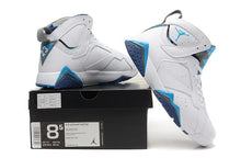 Load image into Gallery viewer, Nike Air Jordan 7 Retro White Blue Shoes Basketball Men Size US 7 - 13