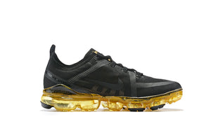Nike Air Vapormax 2019 'Black Yellow' Shoes Sneakers Men Women Sale Size US 7, 8, 8.5, 9, 10, 11