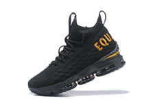 Load image into Gallery viewer, Nike Lebron XV 15 Black Equality Black Men Shoes Sale Size US7,8,8.5,9,10,11,12