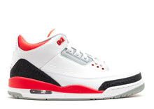 Load image into Gallery viewer, Nike Air Jordan 3 Retro 2013 Release White Silver Black Red Men Shoes Sale Size US 7, 8, 8.5, 9, 10, 11, 12, 13