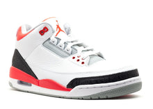 Load image into Gallery viewer, Nike Air Jordan 3 Retro 2013 Release White Silver Black Red Men Shoes Sale Size US 7, 8, 8.5, 9, 10, 11, 12, 13