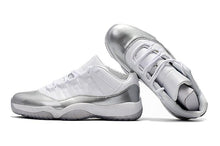 Load image into Gallery viewer, Nike Air Jordan 11 Retro Low White Metallic Silver Basketball Men Size US 7 - 13