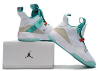 Load image into Gallery viewer, Nike Air Jordan 33 White Black Green Men Shoes Sale Size US 7,8,8.5,9.5,10,11,12