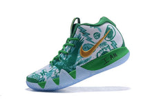 Load image into Gallery viewer, Nike Kyrie 4 &quot;Children&quot; White Green Gold Basketball Shoes Sneaker Sale Size US 7,8,8.5,9.5,10,11,12