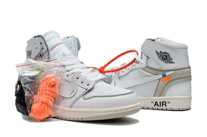 Nike Air Jordan 1 Part 2 OFF White Shoes Basketball Men Size US 7 - 13