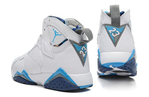 Nike Air Jordan 7 Retro White Blue Shoes Basketball Men Size US 7 - 13