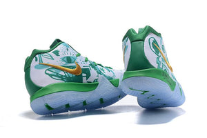 Nike Kyrie 4 "Children" White Green Gold Basketball Shoes Sneaker Sale Size US 7,8,8.5,9.5,10,11,12