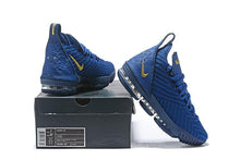 Load image into Gallery viewer, Nike Lebron XV 16 EP Dark Blue Gold Men Shoes Sale Size US7,8,8.5,9,10,11,12