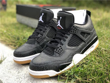 Load image into Gallery viewer, Nike Air Jordan 4 SE Retro Black White Light Gum Brown White Black  Men Shoes Sale Size US 7, 8, 8.5, 9, 10, 11, 12, 13