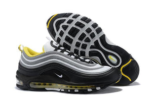 Nike Air Max 97 Black Grey Yellow Shoes Sale Men Size US 7, 8, 8.5, 9, 10, 11