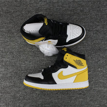 Load image into Gallery viewer, Nike Air Jordan 1 High Retro OF 6 Ring White Black Yellow Shoes Basketball Men Size US 7 - 13