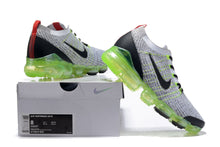 Load image into Gallery viewer, Nike Air Vapormax Flyknit 3 &quot;Neon&quot; Grey Black White Shoes Sneakers Men Sale Size US 7, 8, 8.5, 9, 10, 11