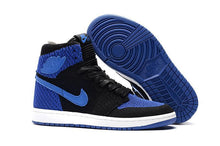 Load image into Gallery viewer, Nike Air Jordan 1 High Retro Flyknit Navy Black Shoes Basketball Men Size US 7 - 13