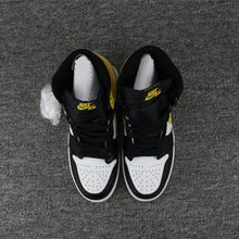 Load image into Gallery viewer, Nike Air Jordan 1 High Retro OF 6 Ring White Black Yellow Shoes Basketball Men Size US 7 - 13