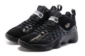 Nike Air Jordan Jumpman Team II All Black Shoes Basketball Men Size US 7 - 13