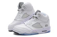 Load image into Gallery viewer, Nike Air Jordan 5 Retro White Men Shoes Sale Size US 7, 8, 8.5, 9, 10, 11, 12, 13