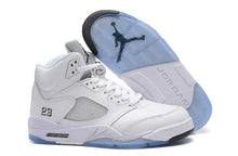 Load image into Gallery viewer, Nike Air Jordan 5 Retro White Men Shoes Sale Size US 7, 8, 8.5, 9, 10, 11, 12, 13