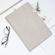 Load image into Gallery viewer, 1PC Simple Solid A4 Big Capacity Document Bag V-Kraft Washed Kraft Paper A4 Two-Page Folder waterproof (31.5*21.8*0.2)