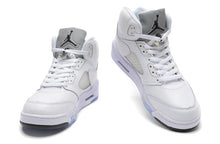 Load image into Gallery viewer, Nike Air Jordan 5 Retro White Men Shoes Sale Size US 7, 8, 8.5, 9, 10, 11, 12, 13