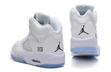 Load image into Gallery viewer, Nike Air Jordan 5 Retro White Men Shoes Sale Size US 7, 8, 8.5, 9, 10, 11, 12, 13
